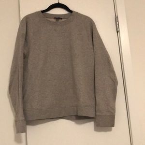 jcrew gray sweatshirt